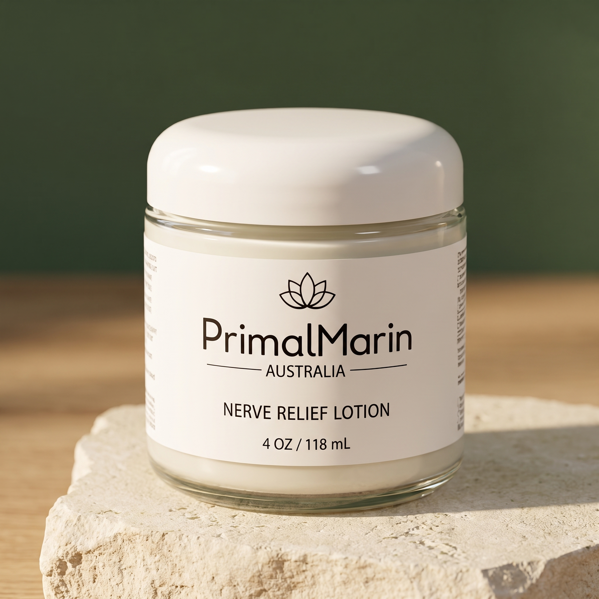PrimalMarin Nerve Relief Lotion forest product